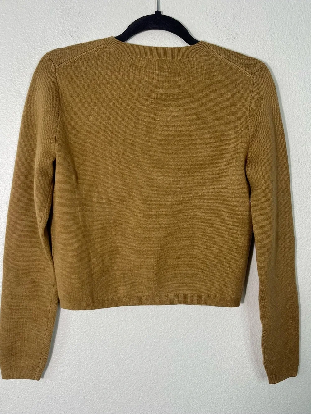 J.Crew Cardigan Sweater in TENCEL lyocell Button Up Brown Size XS NEW